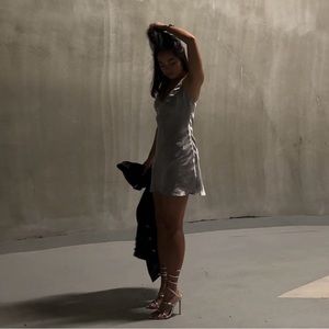 That Classy Silver dress!